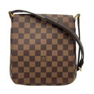 Louis Vuitton Musette Salsa Long Brown Damier Ebene Shoulder Bag